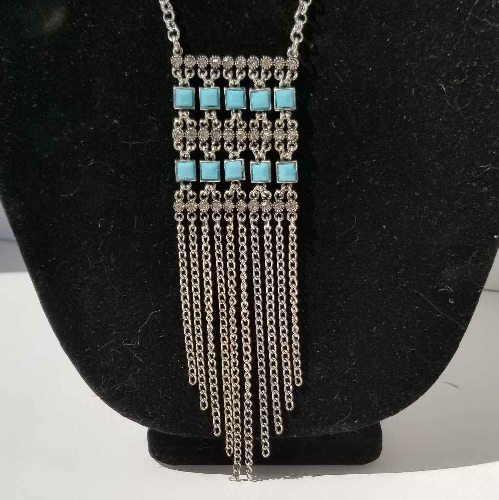 3/$25 Mia Turquoise Colored Necklace Set